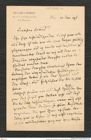 Nachlass Franz Steindachner, Brief von Franz Hauer an Franz Steindachner (31.01.1894), Inv.Nr. 205.01, Seite 1